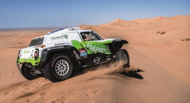 Dakar 2022: el piloto mendocino Sebastián Halpern inició la competencia en Arabia Saudita con su Mini JCW Buggy