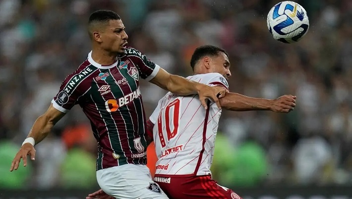 Partidazo: Fluminese e Inter empataron 2 a 2 en la ida de la semi de la Copa Libertadores