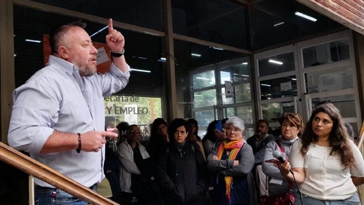 ATE confirmó que hay 300 estatales despedidos en Mendoza y que los salario no alcanzan