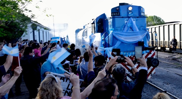 El tren sanitario de Nación llegó a Mendoza, donde visitará distintas localidades