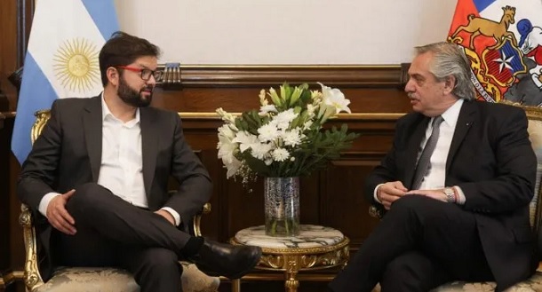 Alberto Fernández y Gabriel Boric: reunión mano a mano para afianzar el vínculo entre Argentina y Chile
