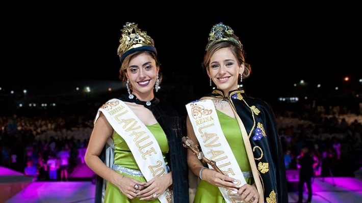 Lavalle coronó a Paloma Oro como su reina de la vendimia 2024