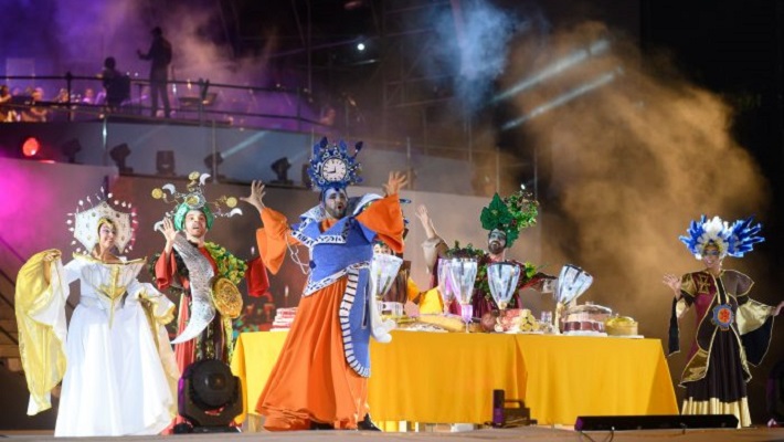 “Juglares de Vendimia, un canto a la naturaleza”, el espectáculo que celebró los 60 años de las fiestas en el Teatro Griego