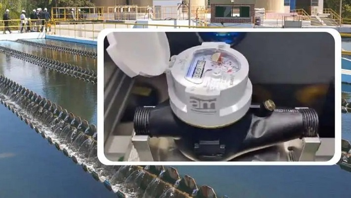 El gobernador anunció una inversión de 1.5 millones de dólares por 20 mil medidores de agua
