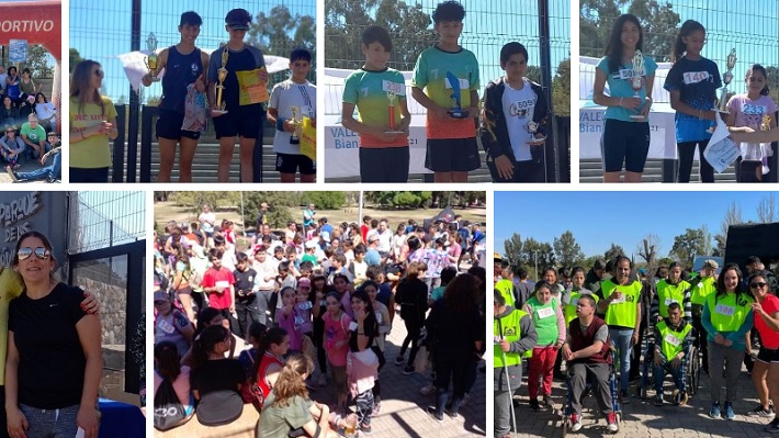 Exitosa VII edición de la maratón solidaria “Corré para Ayudar”, organizada por la escuela 4-221 Valentín Bianchi.