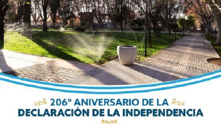 Acto conmemorativo por los 206 años de la Declaración de la Independencia