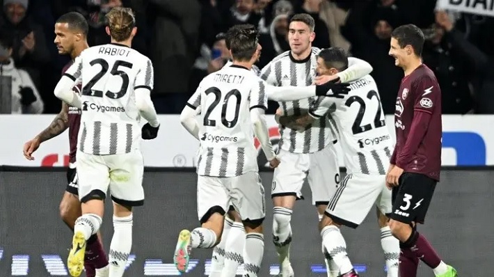 Con Di María de arranque, Juventus se recuperó y goleó a Salernitana