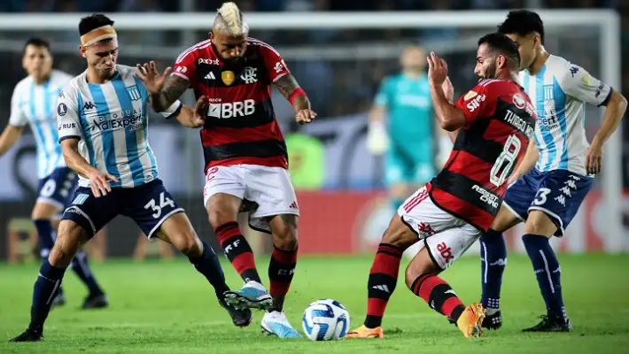 Copa Libertadores: Racing igualó 1-1 con Flamengo en Avellaneda