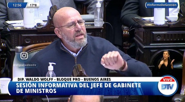 Informe caliente de Santiago Cafiero: gritos, cruces y chicanas entre los diputados 