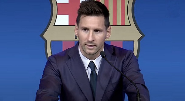 Messi se despidió de Barcelona con "mucha tristeza" 