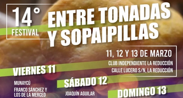 Se viene el 14º Festival entre Tonadas y Sopapillas en Rivadavia