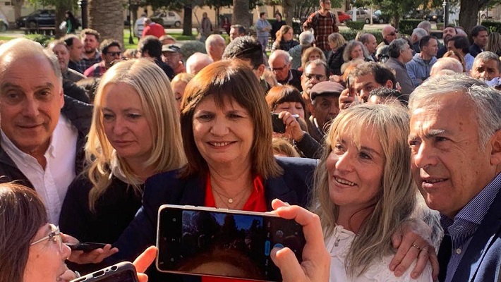 Patricia Bullrich visitó San Rafael y dio su apoyo a los candidatos del Frente Cambia Mendoza