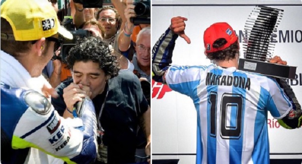 Se retira Valentino Rossi, un multicampeón amante de la Argentina y de Maradona