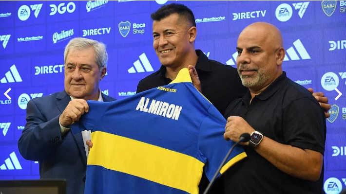 Jorge Almirón asumió como DT de Boca: "Estoy preparado para esto"