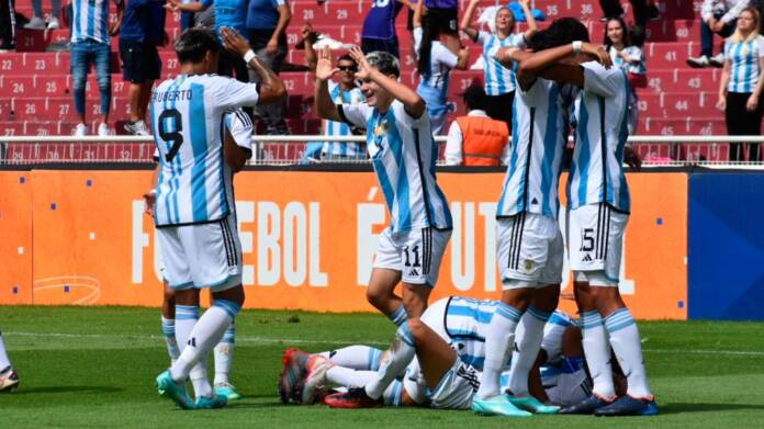 El Sub-17 de Argentina comenzó el hexagonal final con una victoria