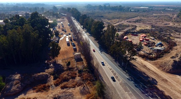 Este martes se empezó a construir la doble vía Mendoza-San Juan