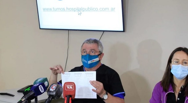 El hospital Schestakow habilitó una web para pedir turnos online