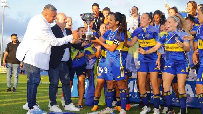 Boca venció a Belgrano y se coronó tetracampeón de la Copa de la Liga Femenina 2023