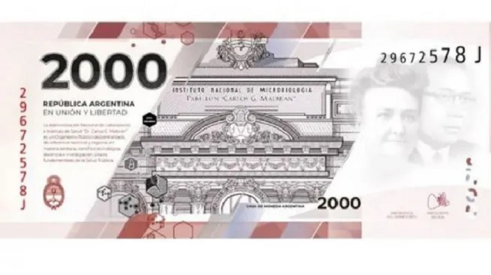 Billete de $2.000: la Casa de la Moneda ya puso fecha y reveló cuándo estará disponible