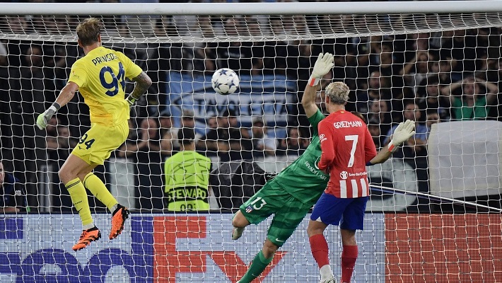 Lazio hizo la heróica ante Atlético y empató con un gol de arquero en la última jugada