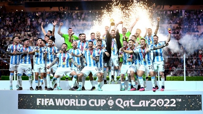 Los argentinos tuvieron más puntería que los franceses y levantaron su tercera Copa del Mundo