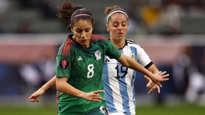La Selección femenina empató con México en su debut en la Copa Oro de la Concacaf