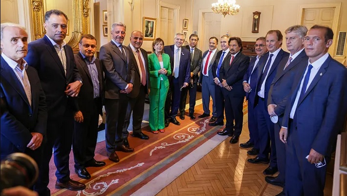Coparticipación: Alberto encabezó cumbre con gobernadores en Casa Rosada