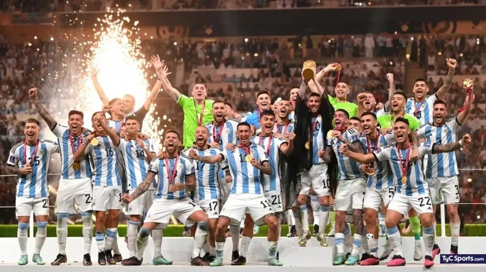 Hace un año fuimos testigos de la perfección. Argentina campeón mundial