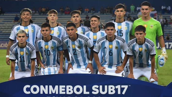 La Selección argentina Sub 17 empató con Paraguay y logró la clasificación al Mundial