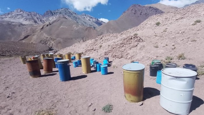 El Gobierno dio “disposición final” a 16 toneladas de desechos del Parque Provincial Aconcagua