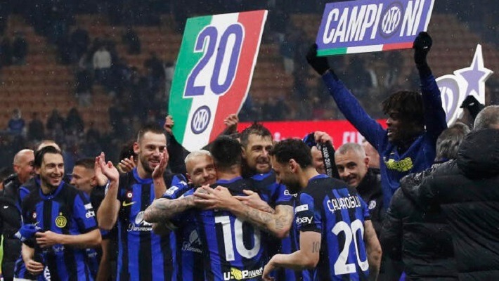 El Inter de Lautaro Martínez le ganó a Milan y se consagró campeón en la Serie A