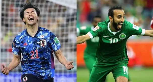 Japón y Arabia Saudita se clasificaron para el Mundial de Qatar 2022