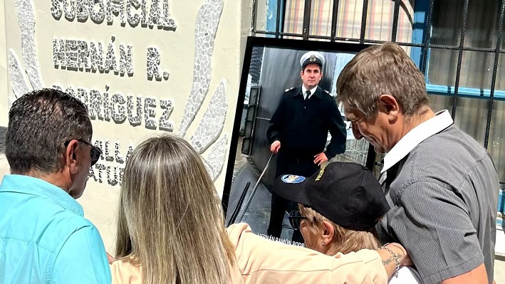 La escuela 2-053 de Villa Atuel lleva el nombre del héroe del ARA San Juan “Suboficial Hernán Rodríguez”