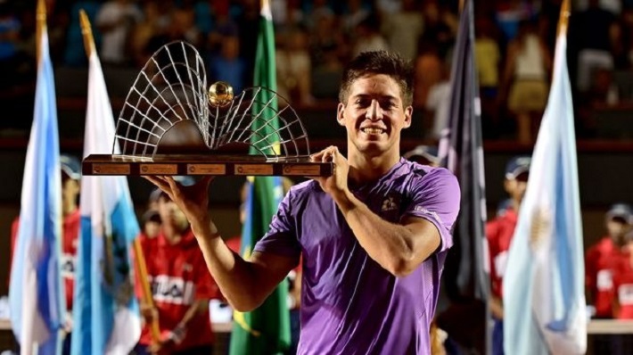Sebastián Báez se alzó con el ATP Río, el título más importante en su carrera