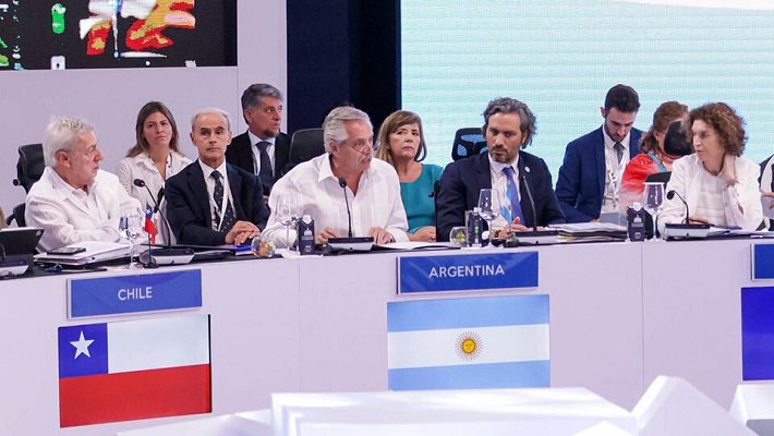 En la Cumbre Interamericana, Alberto Fernández pidió el cambio del sistema financiero