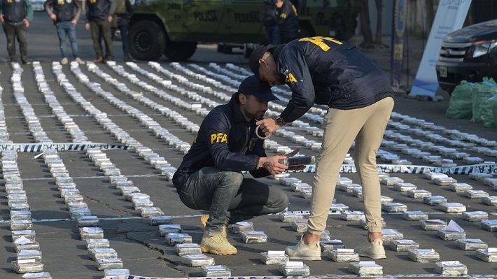 Golpe al narcotráfico: secuestran más de 1.600 kilos de cocaína que iban de Rosario a Dubái