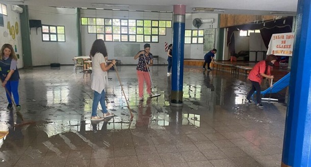 Por los daños de las últimas tormentas 78 las escuelas de Mendoza pasarían a modo virtual