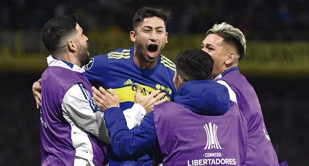 Boca ganó en la Bombonera y clasificó a los octavos de final de la Copa Libertadores