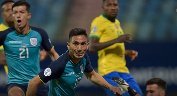 Ecuador empató con Brasil y asoma como posible rival de Argentina en octavos