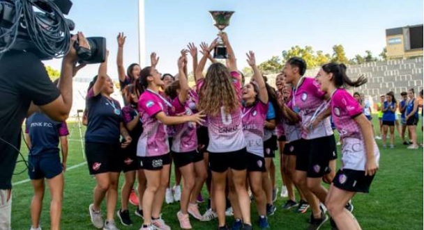 Pink Fútbol Club el equipo revelación de la Liga Mendocina de Fútbol Femenino 2021
