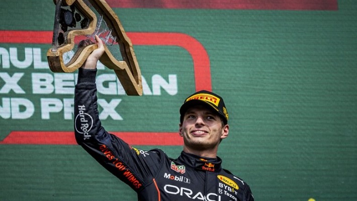 Max Verstappen se adueño del Gran Premio de Bélgica