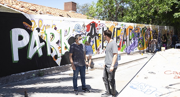 Taller Participativo de Graffiti para Jóvenes durante el fin de semana en el Skatepark
