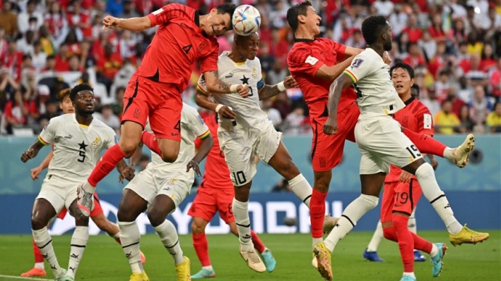 Ghana se impuso a Corea del Sur por 2-3 y depende de sí misma para entrar a octavos