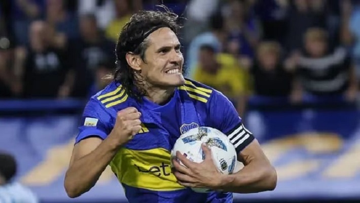 Con un Cavani brillante, Boca goleó 3-0 a Central Norte en su debut en la Copa Argentina