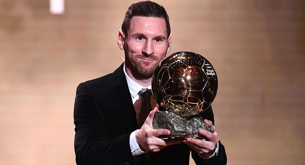 Por 7ma vez en su carrera Lionel Messi ganó el Balón de Oro al mejor futbolista del año